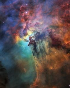 Hubble Lagoon Nebula