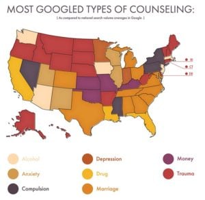 The Most Googled Types Of Counseling In The US