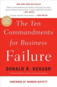 The Ten Commandments Of Business Failure