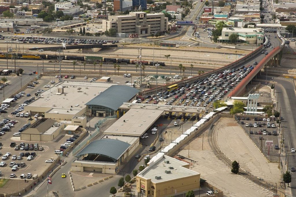 Border In El Paso texas 28th congressional district