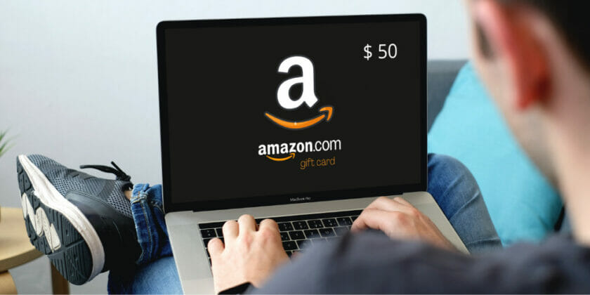 how to send money from gift card to bank account amazon