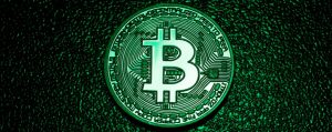 Green Bitcoin logo