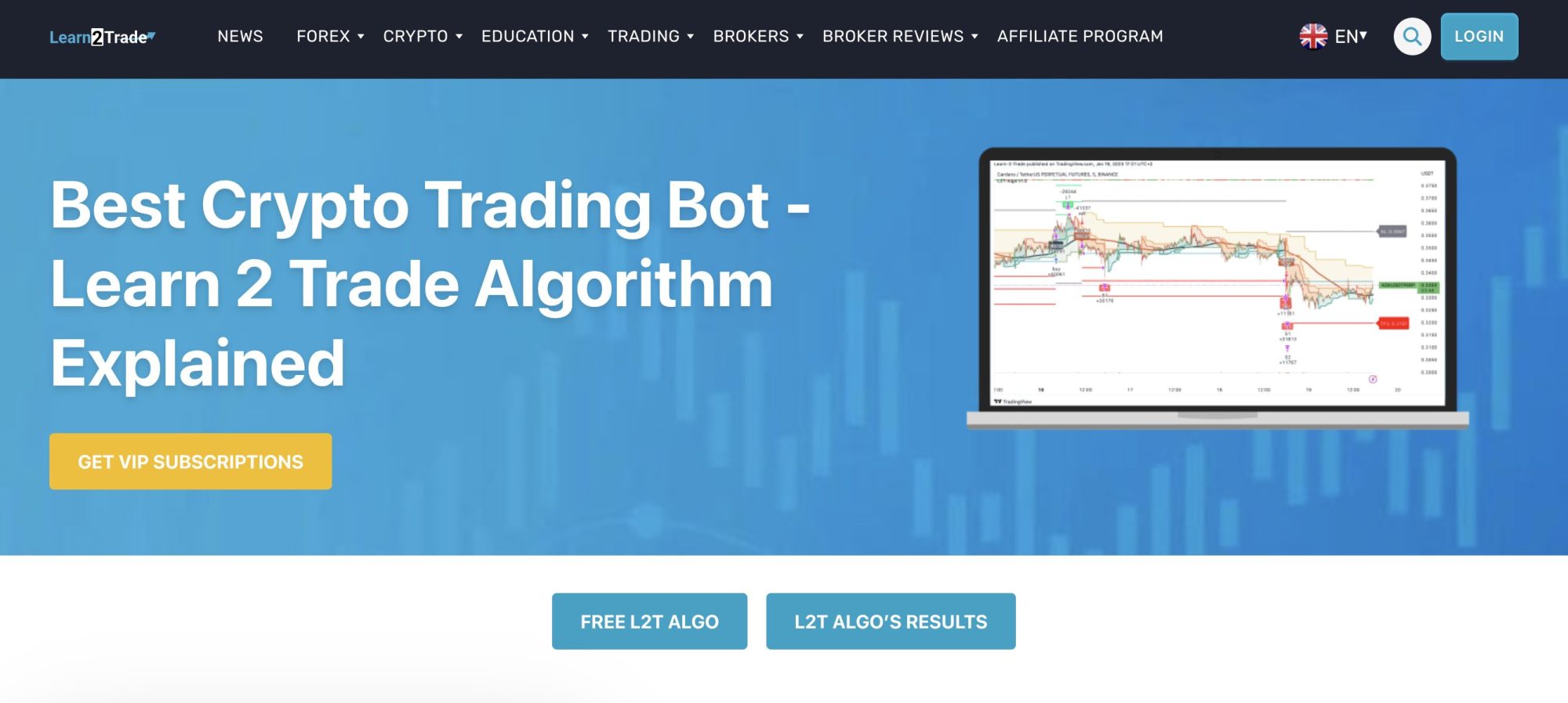 Learn2Trade crypto bot review 