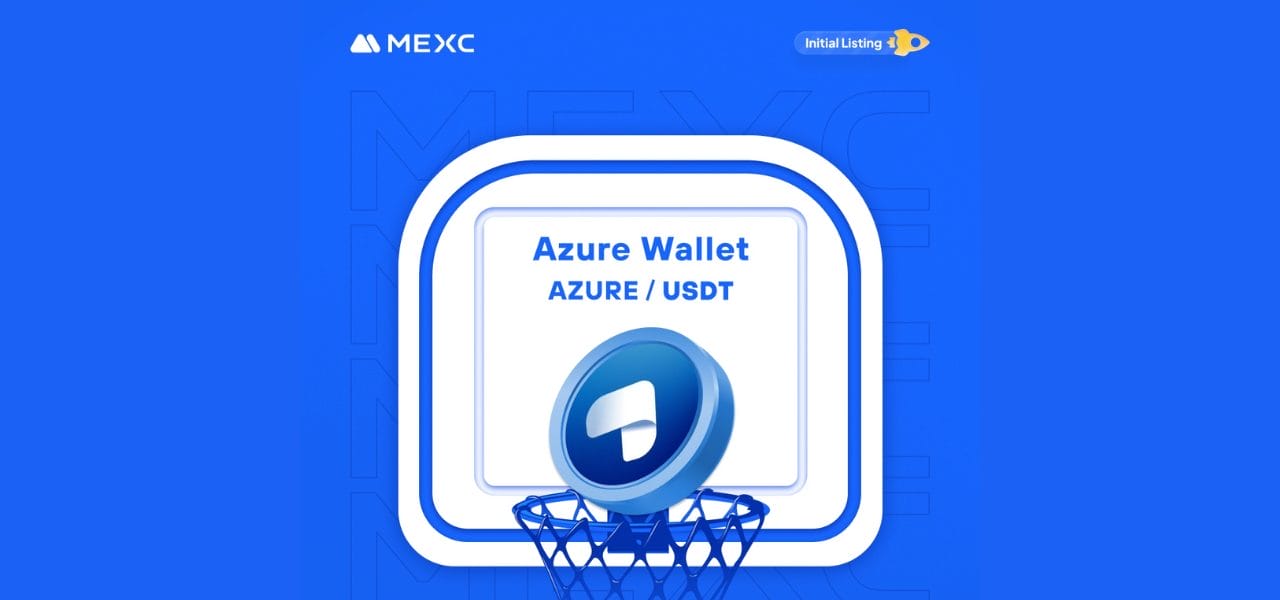 New listings on MEXC, New crypto listings on MEXC | AZURE listed on MEXC