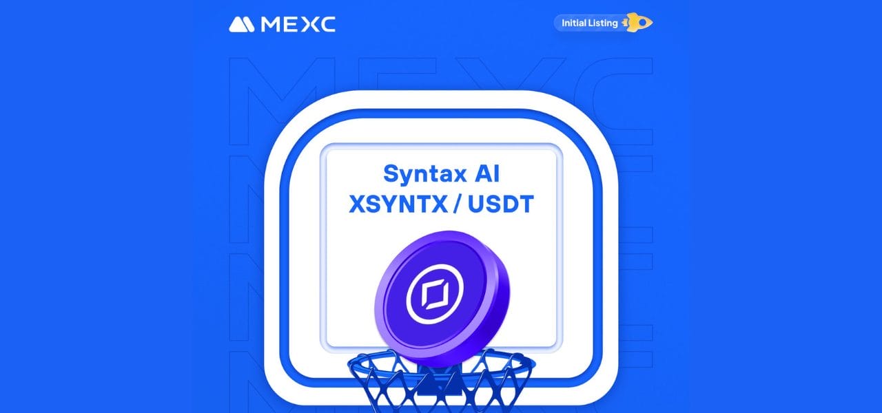 New listings on MEXC, New crypto listings on MEXC | XSYNTX listed on MEXC