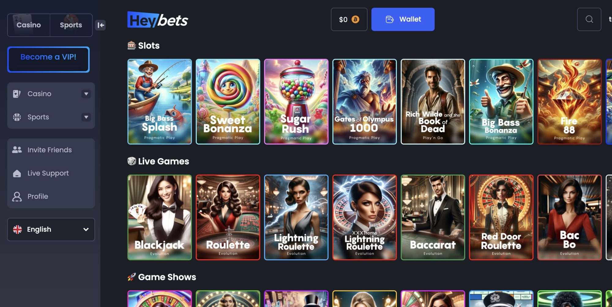 Heybets casino review 