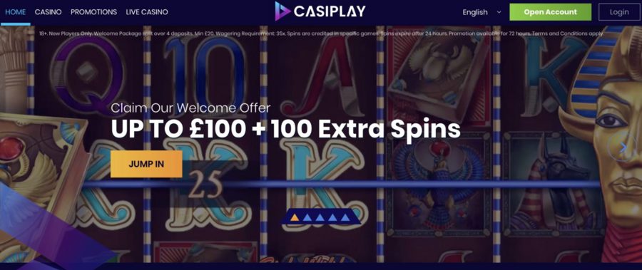 Casiplay New UK Casino Site