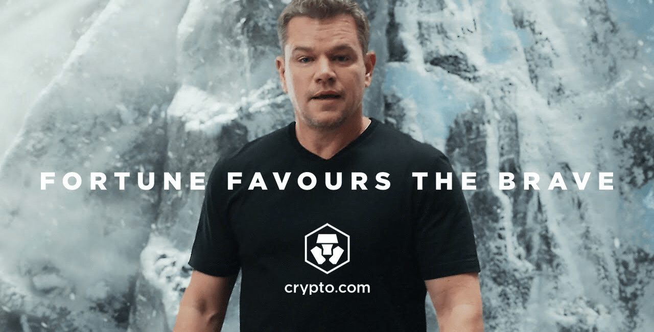 Crypto.com vs Coinbase | Matt Damon in Crypto.com Ad