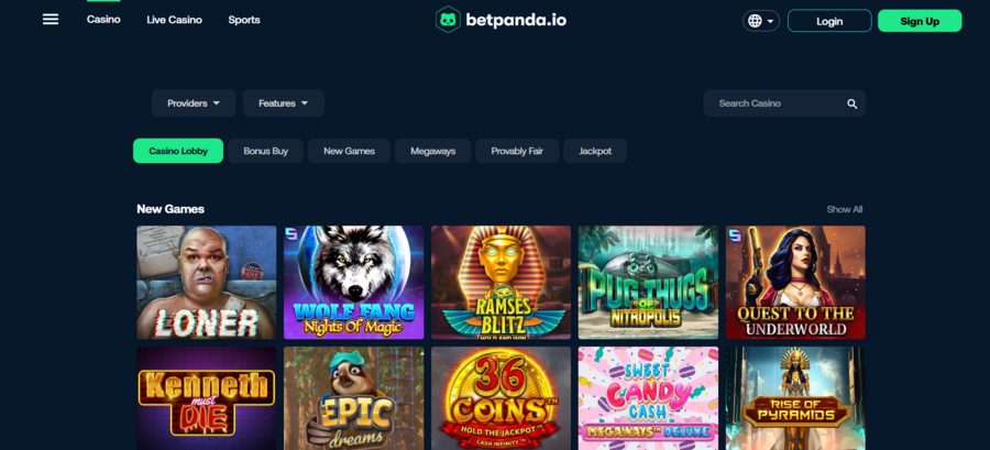 With an extensive provably fair game selection, BetPanda makes checking your gameplay’s outcomes a walk in the park