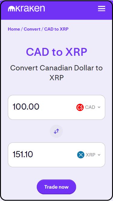 How to buy XRP in Canada