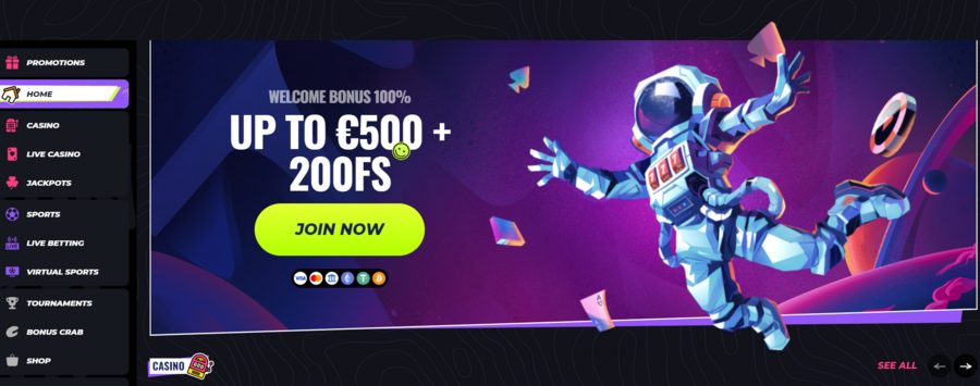 LunuBet Casino offers bonuses and promotions that are out of this world