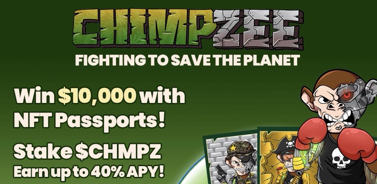 Chimpzee NFT passport save the planet